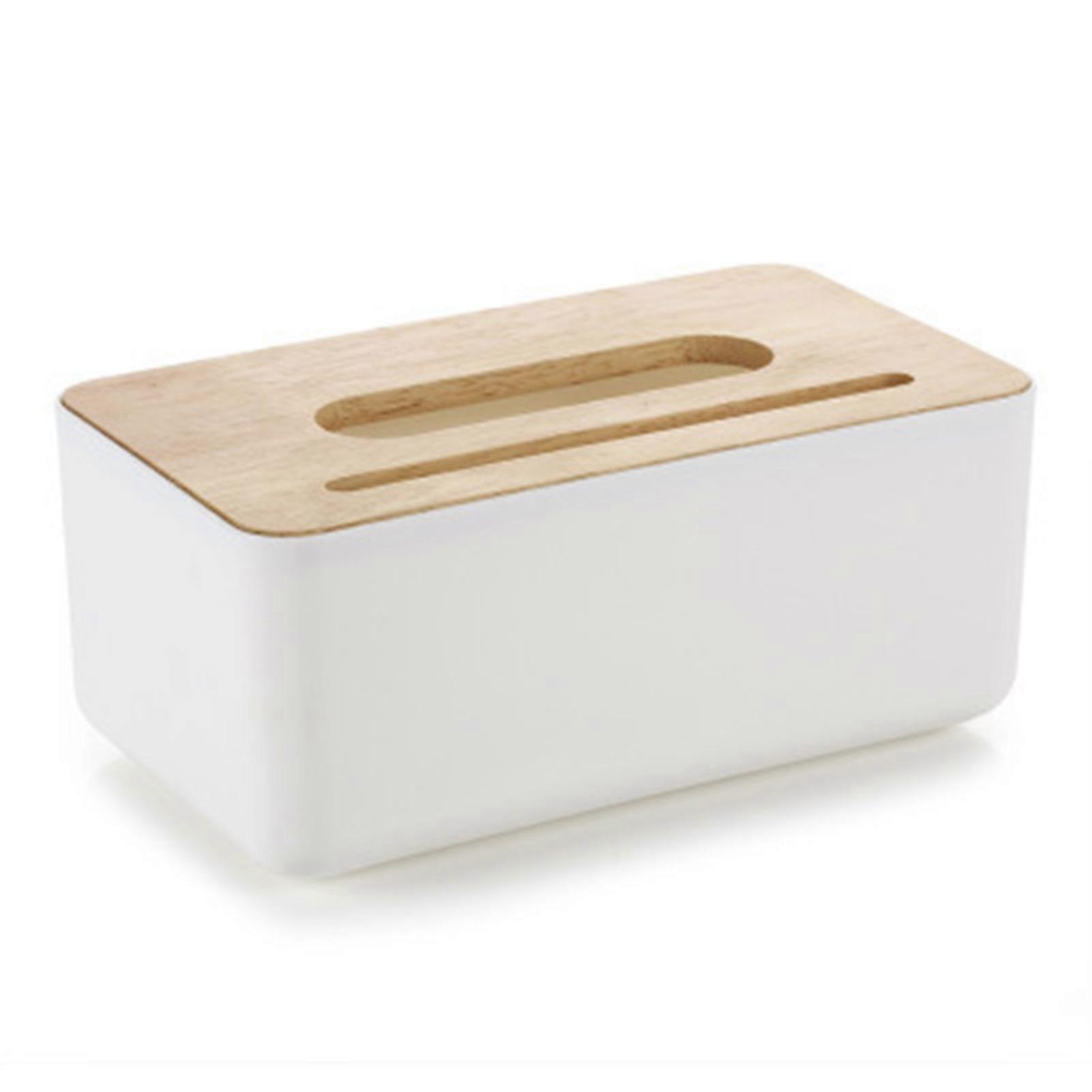 Unique Multifunction Tissue Box Decorative Napkin Holder for Bathroom Vanity Countertop