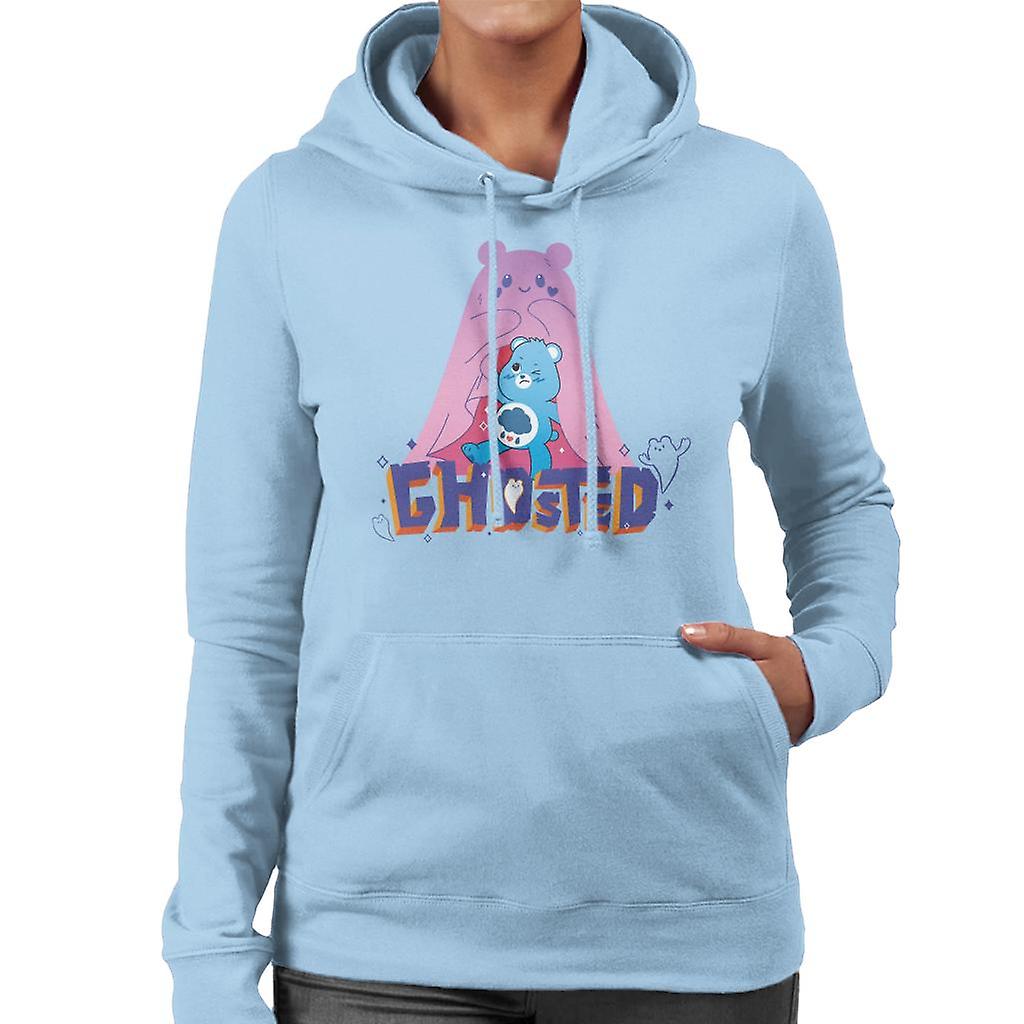 Care Bears UTM Halloween Grumpy Bear Ghosted Women's Hooded Sweatshirt