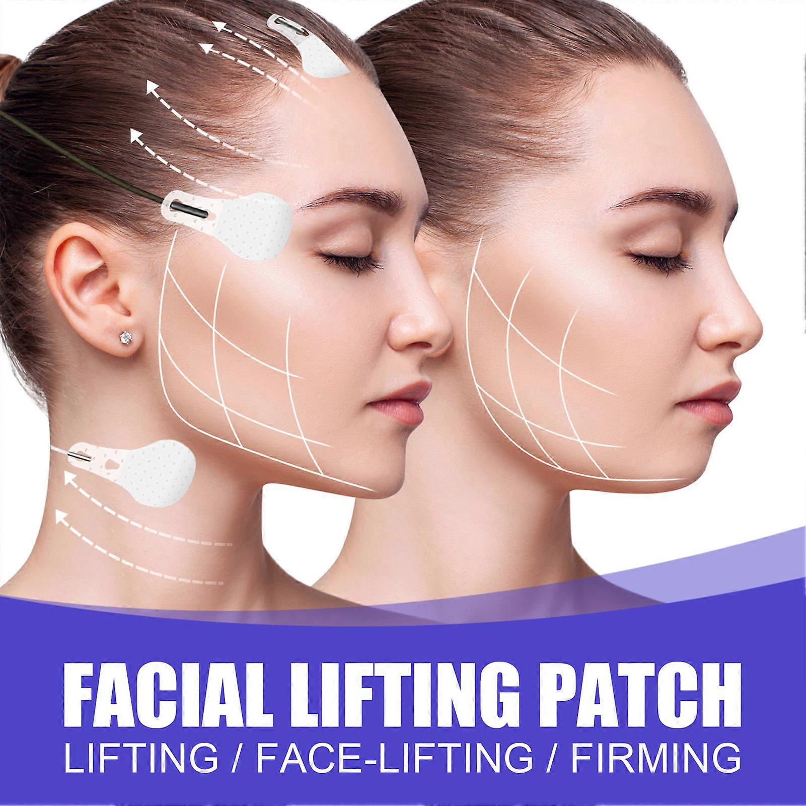 60pcs V-Shape Neck Face Lifting Stickers Enviromentally Friendly Materials for Firming and Tightening Skin