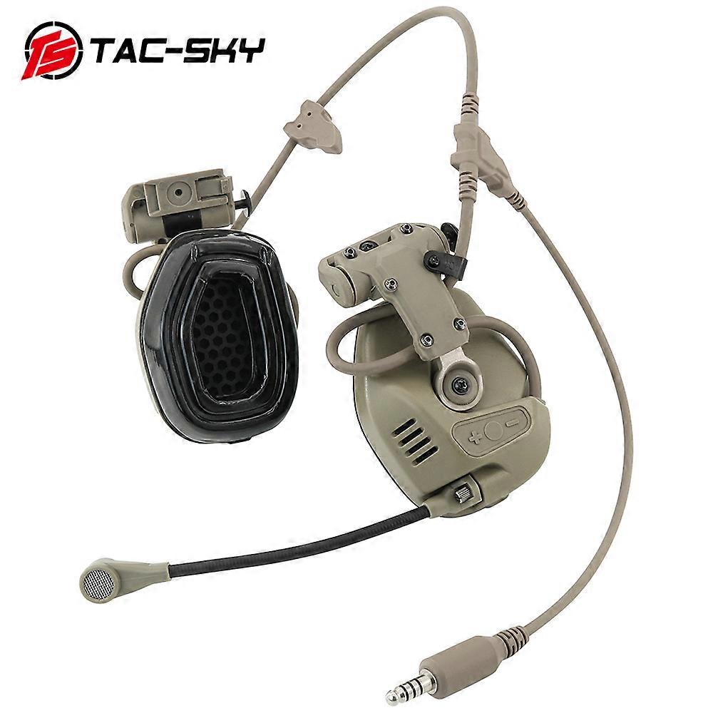 Redkid TAC-SKY RAC Tactical Headphones Indoor and Outdoor Dual Mode Pickup Noise Canceling Headphone