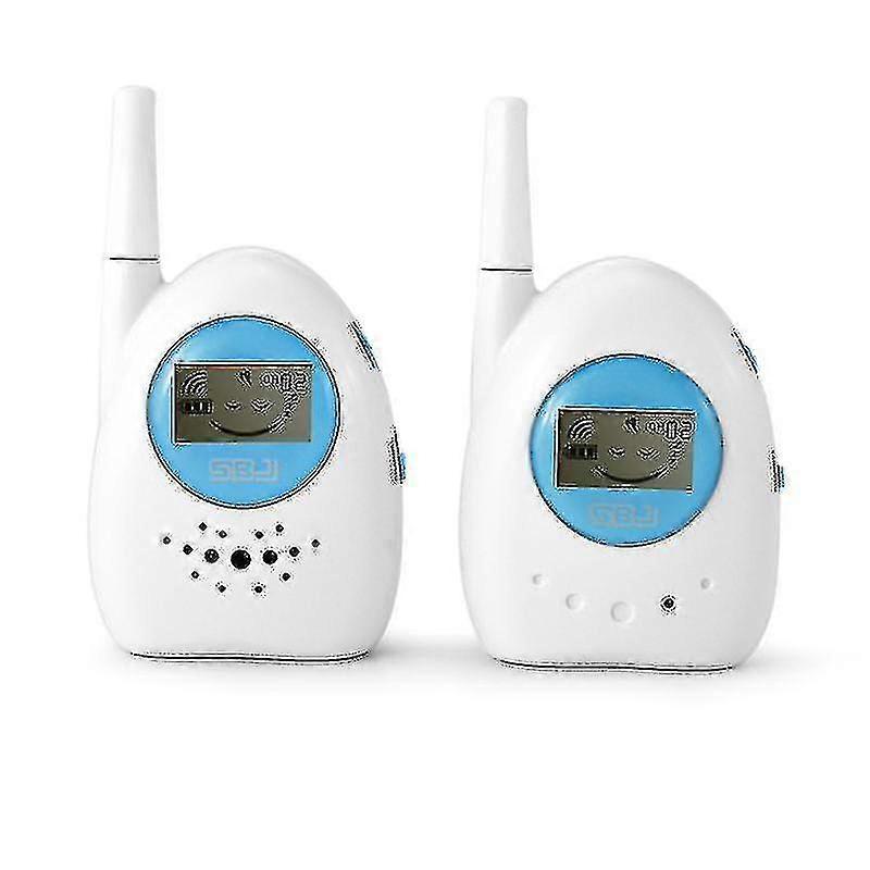 Wireless Audio Baby Monitor One-way Communication Max. 100m Transmission Range Crying Activated With Indicator Lights Battery Powered