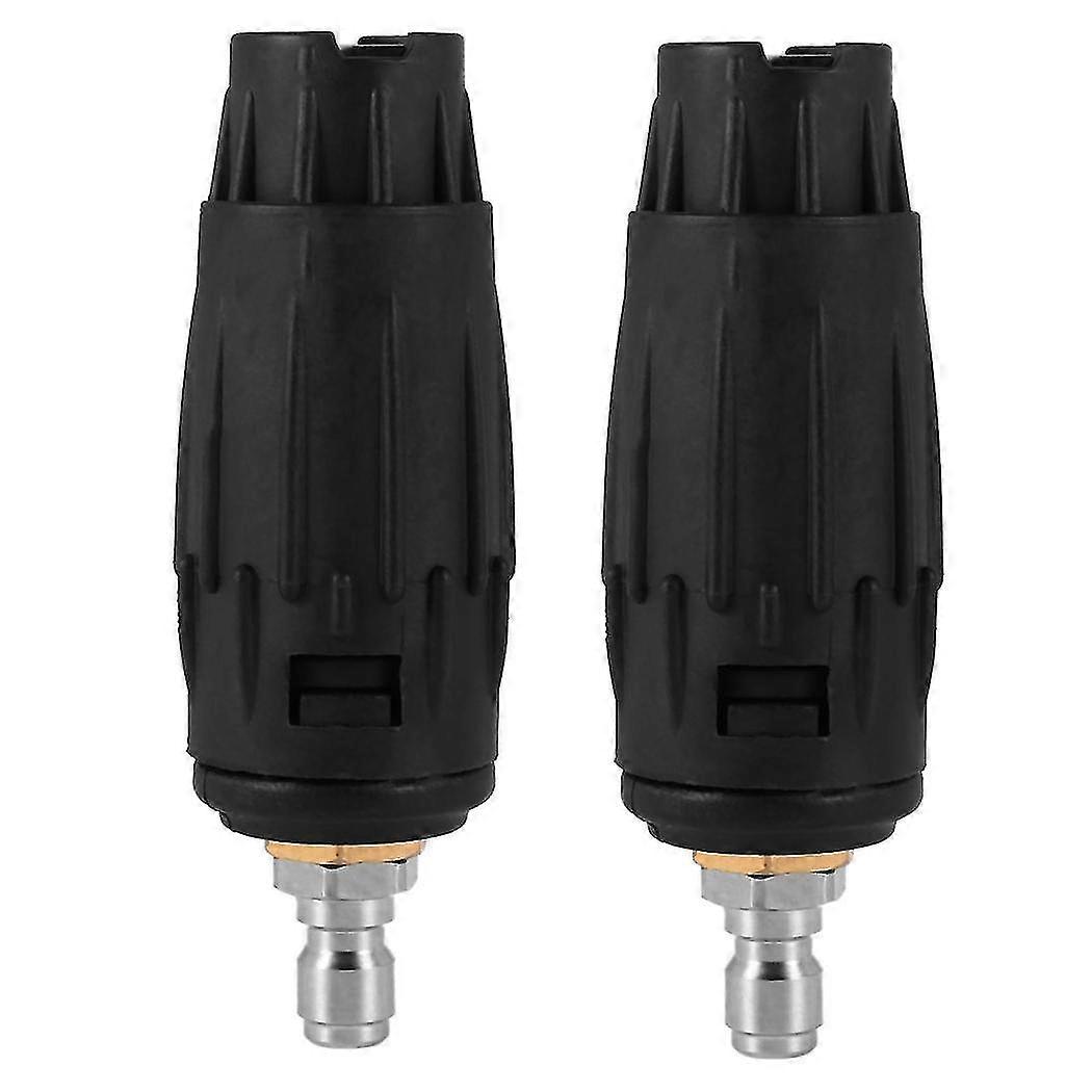 2x Adjustable Pressure Washer Nozzle Tips, Variable Spray Pattern, 1/4 Inch Quick Connect Plug, 300