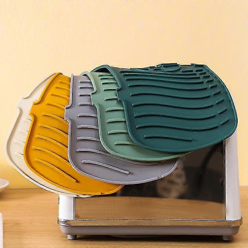 2 Pezzi Rubinetto Da Cucina Mat-anti Slip Dietro La Maniglia Del Rubinetto Drip Catcher Mat-splash Guard Lavello Lavabile, Lavabile Panno In Microfibra Per Rubinetti Rubb
