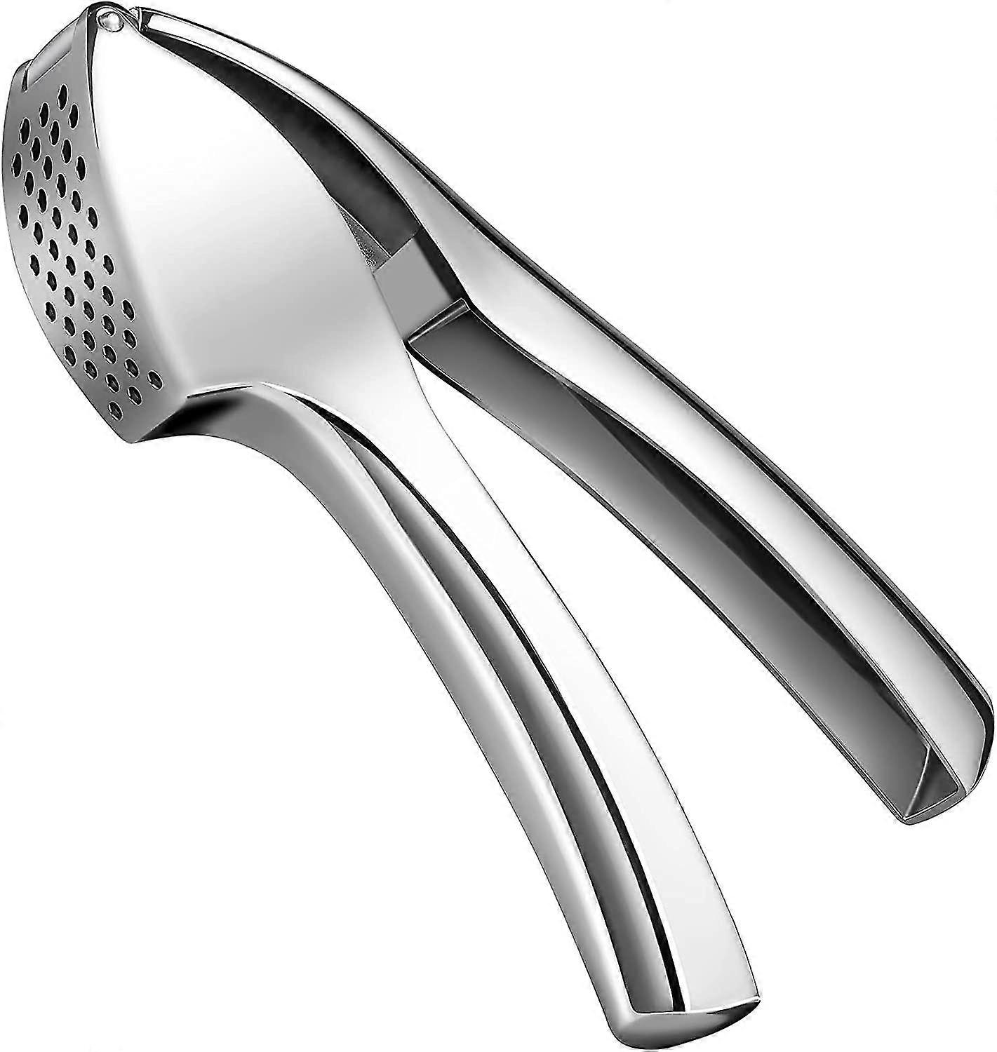 Garlic Press, Garlic Mincer Large-capacity Garlic Crusher, Heavy-duty Garlic Smasher, Rustproof Ginger Press Garlic Squeezer - Professional Grade, Eas