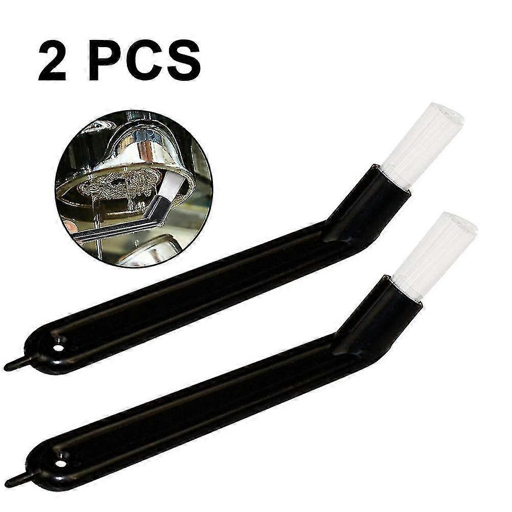 2 Pcs Coffee Machine Cleaning Brush, Cleaning Brush,black