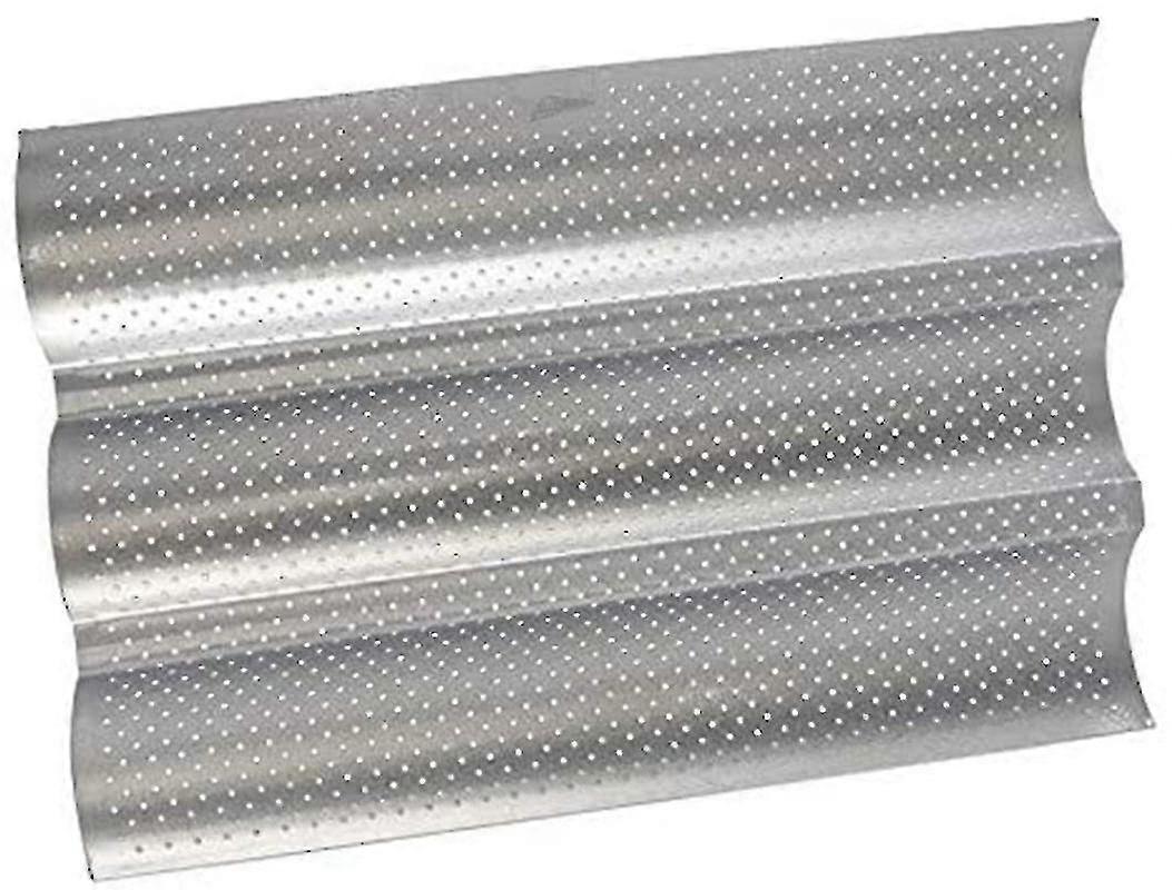 Non-stick Baguette Baking Pan, Baguette Tray - Baguette Tray With Perforated Surface--
