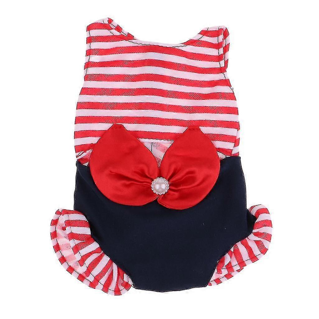Süße Bowknot Bademode Badeanzug für Puppen