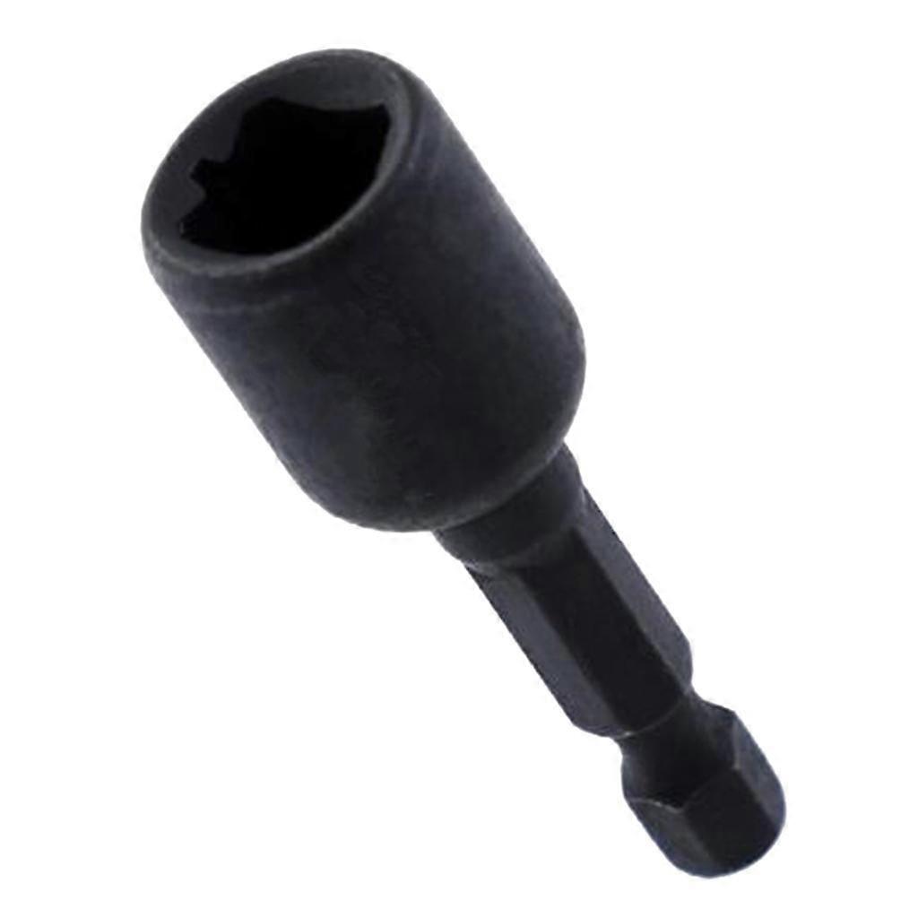Hex Socket Magnetic Nut Driver Set Socket Adapter 1/4 shank  M6
