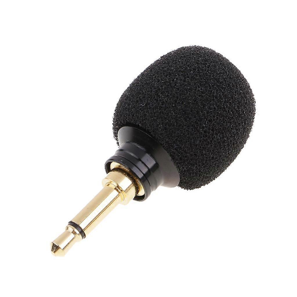 Mini Plug-in Vocal Instrument Condenser Microphone Mono 3.5mm Plug