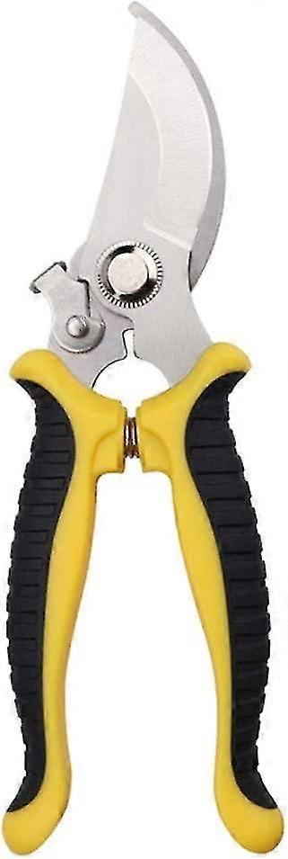 Garden Shears, Trimming Shears,black Yellow-1pcs