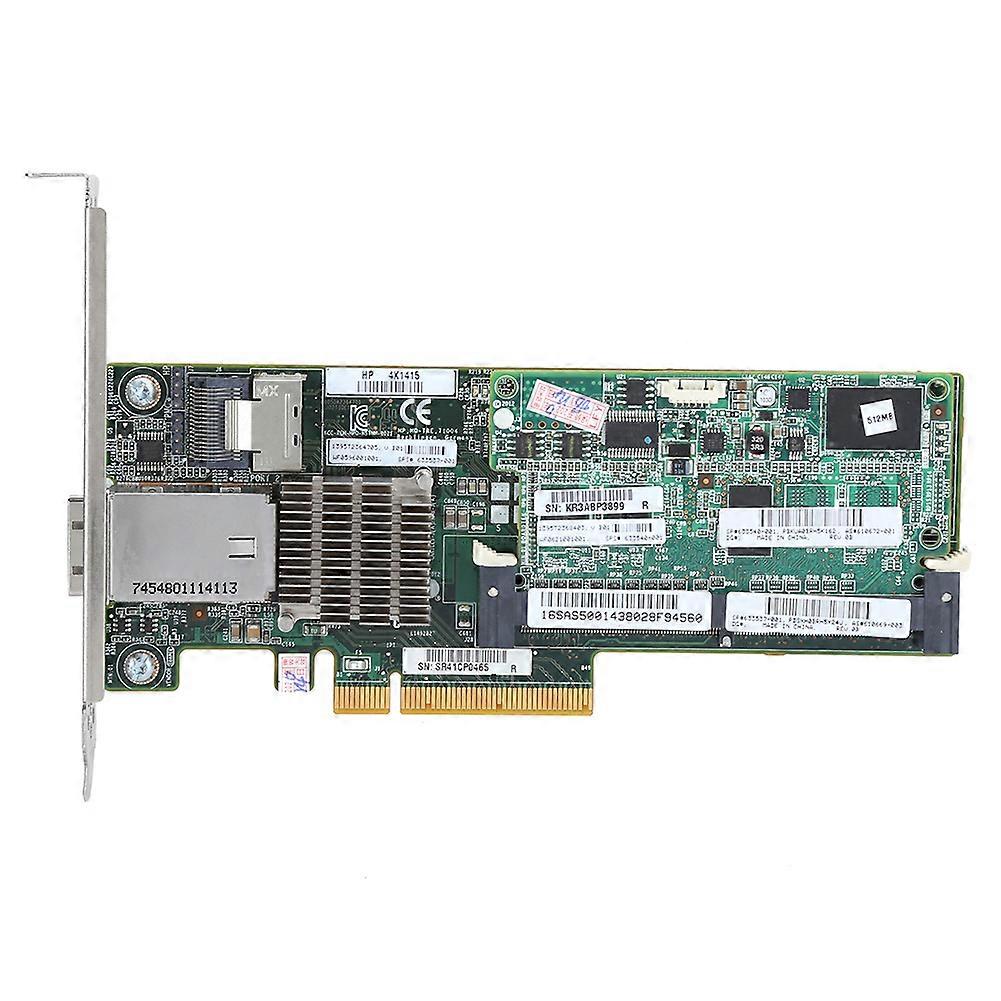 Smart Array Card 6GB/s Übertragungsgeschwindigkeit 512MB Cache PCIe für SAS Controller für HP P222 633537‑ 001