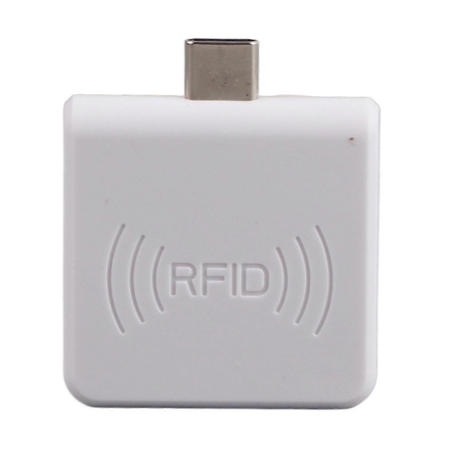 الهاتف المحمول وتغ USB قارئ بطاقة محمولة نوع C واجهة UHF RFID الكاتب المحمولة
