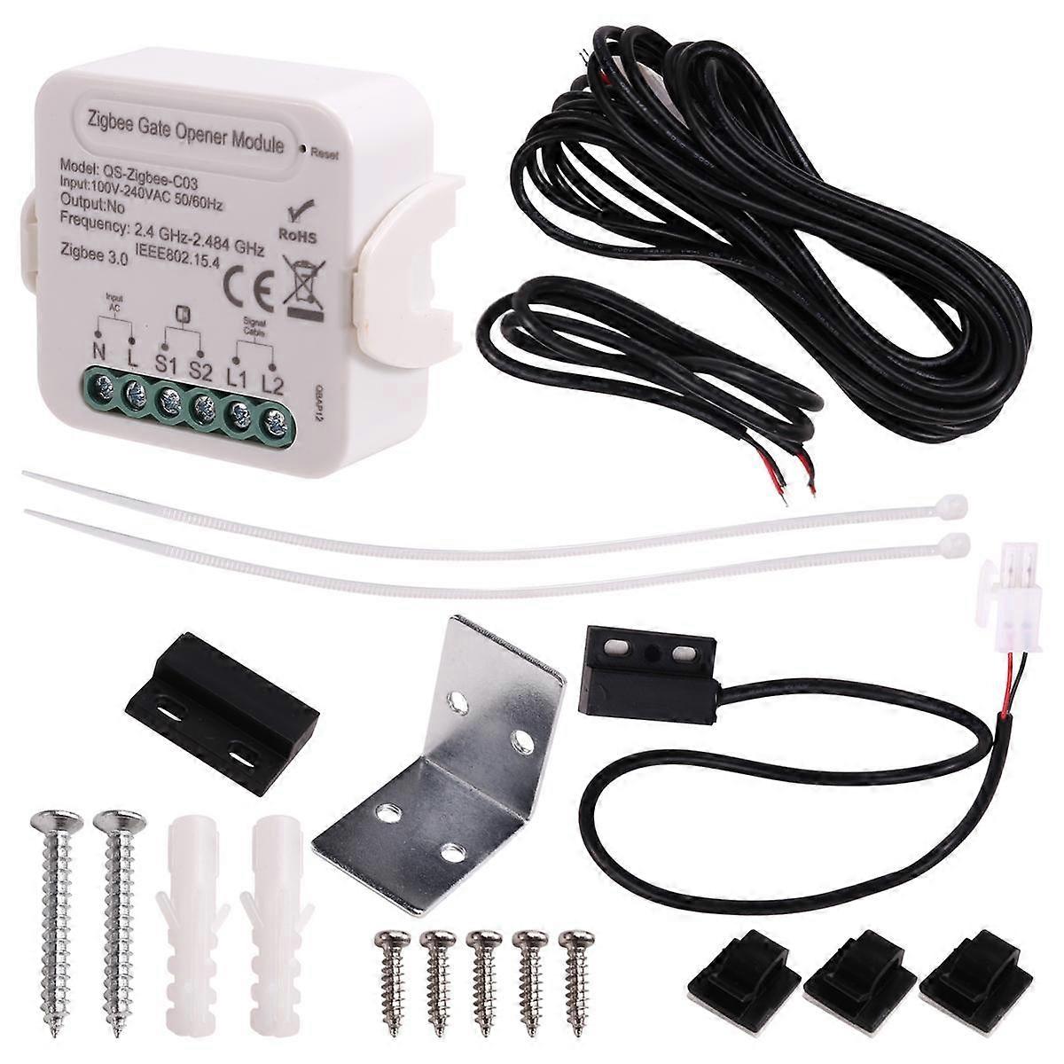 Tuya Smart Gate Door Opener Module Zigbee Gate Door Controller Module Garage Door Switch