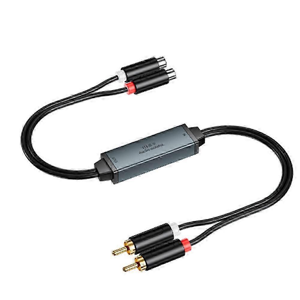 Av100c für Audio Isolator Common Ground Noise Filter 3,5 mm Anti-Interferenz Noise Canceller Auto Audio Home Stereo