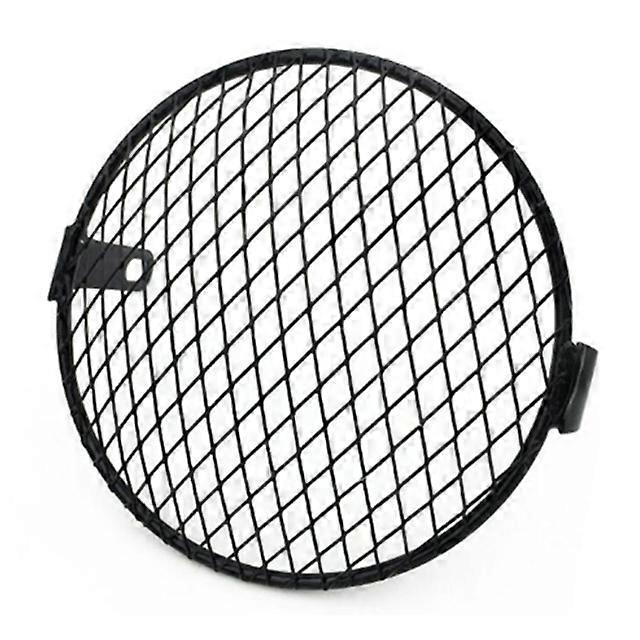 Scooter Extension Headlamp Bracket Motorcycle Headlight Fog Lamp Guard Grille Cover Case Easy to Install sy