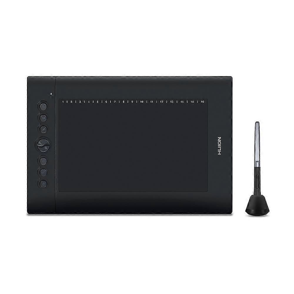 Huion Usb Graphics Drawing Tablet Upgraded H610 Pro V2 Pad Art Digital Handwriting Drawing Board With Battery-free Pen