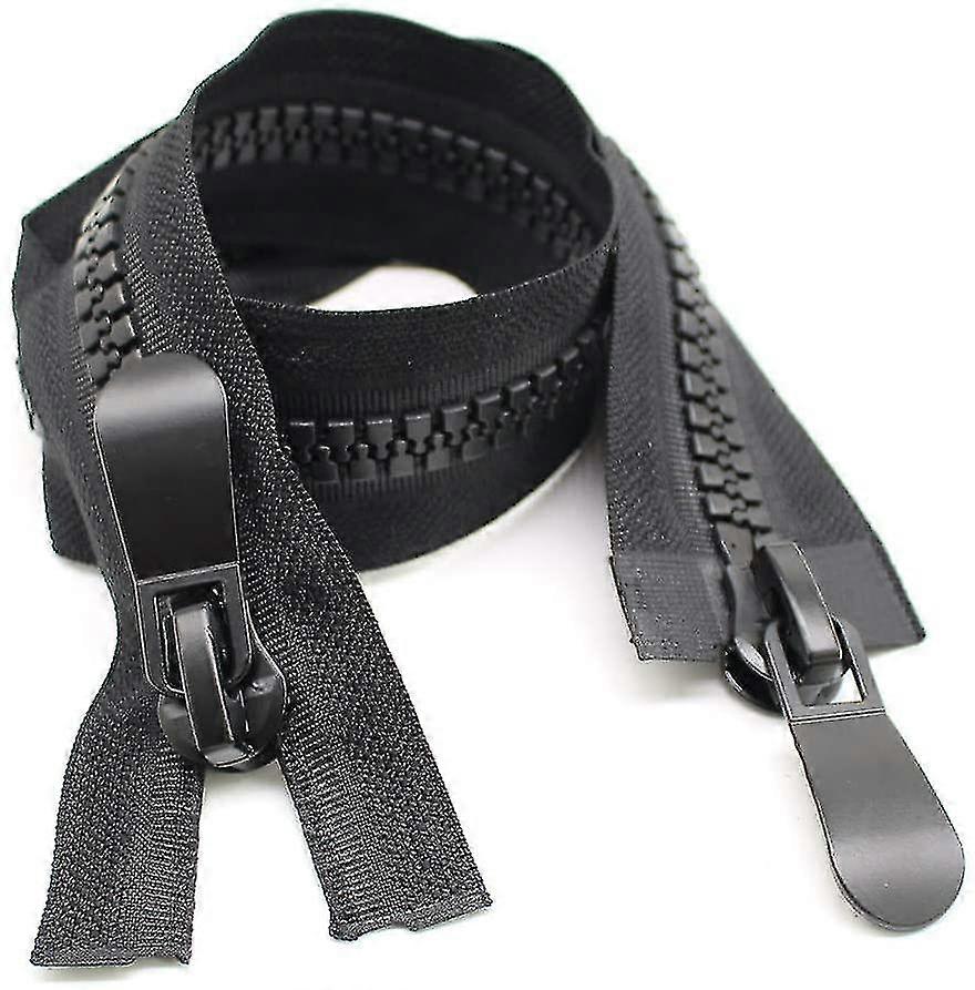 80cm # 15 mari fermoar separabile fermoar grele din plastic fermoare