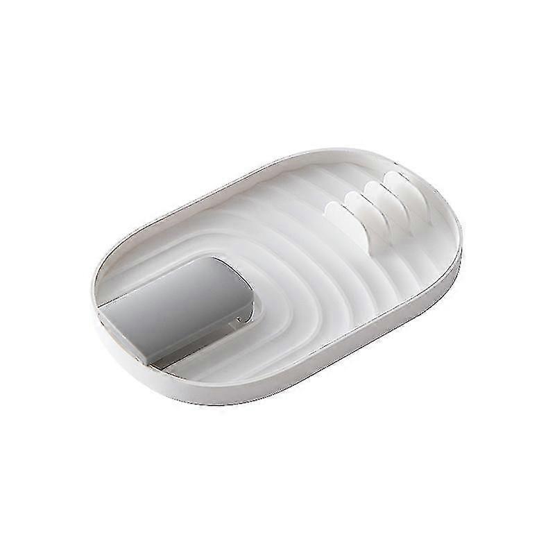 4 Pcs Foldable Pot Lid Holderwhite) Zekai