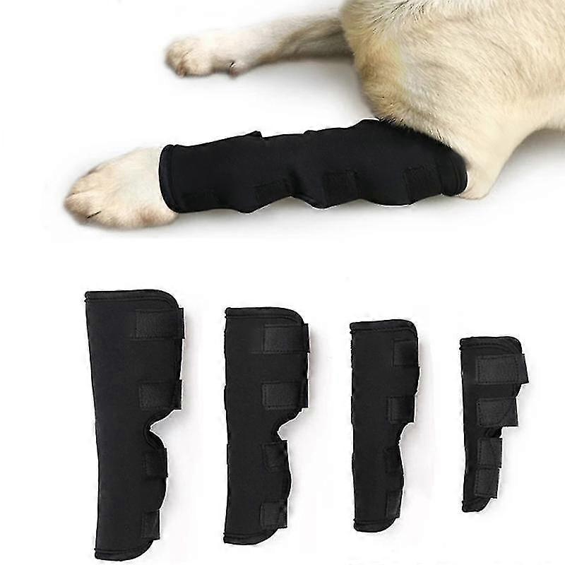 1pc Dog Hock Brace Sleeve Pet Supportive Compression Leg Joint Wrap Protector