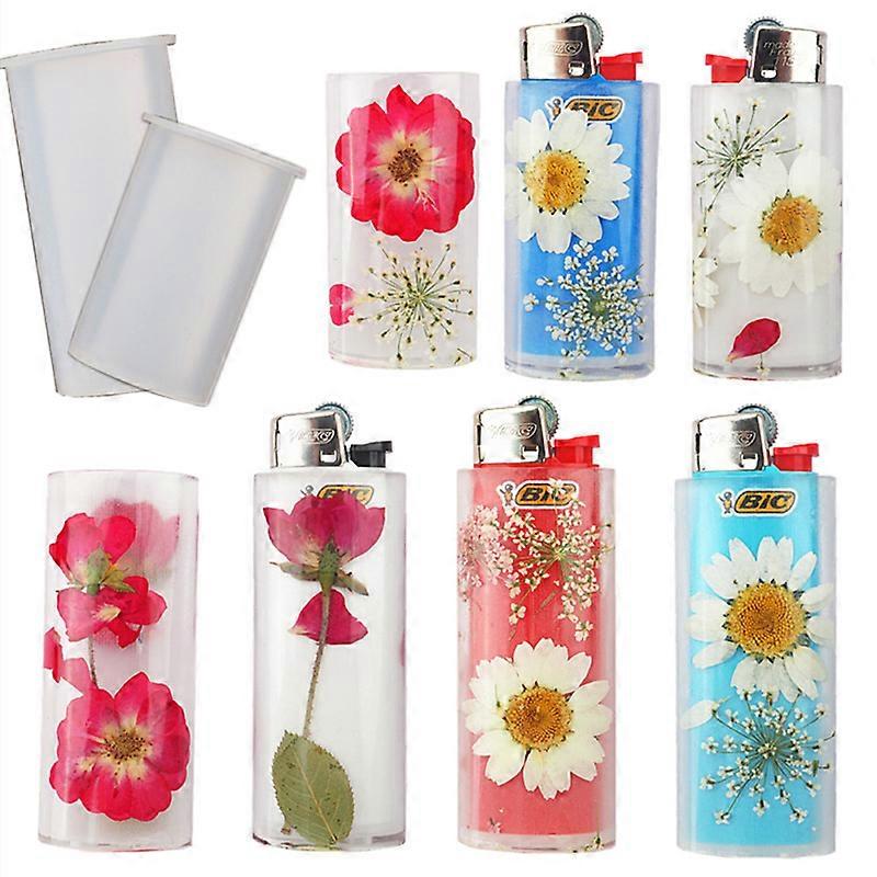 1set اليدوية DIY صنع الحرفية أخف غطاء واقي مرآة سيليكون قوالب اللوازم