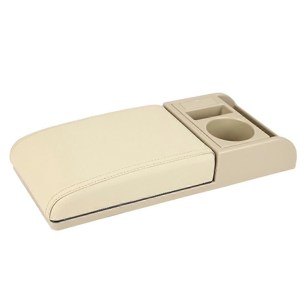 Armrest Center Storage Box With Cup Holder Adjustable Car Interior Accessories