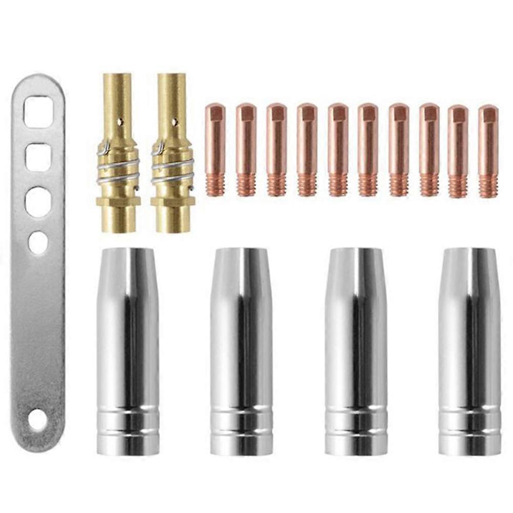1 Set Electric Welding Accessories Kit MB 15Ak Welding Nozzle Connecting Rod Gas Shielded Welding Torch Handle for Store Studio