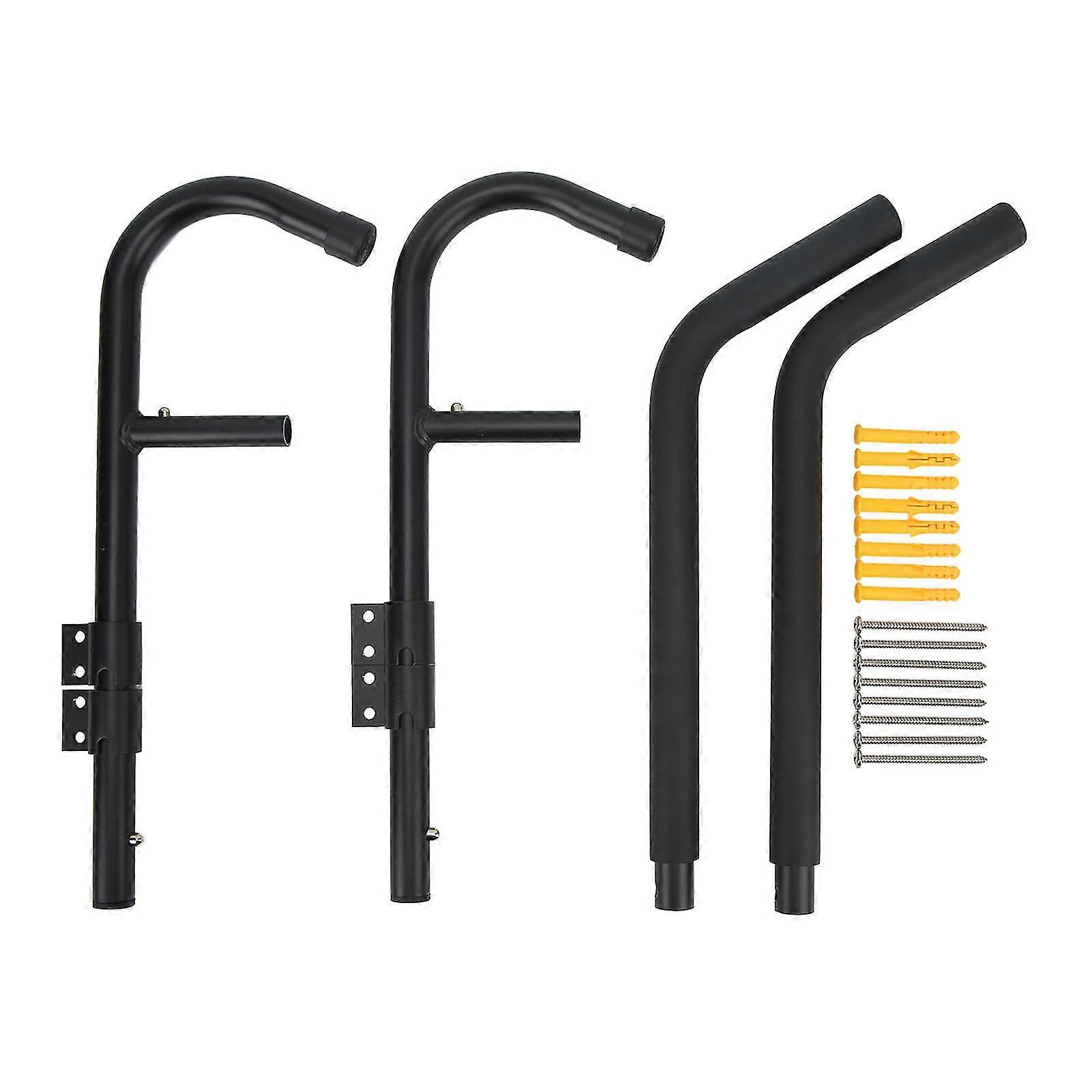 Folding Kayak Storage Rack Wall Mount Hanger for Garage Shed - 90 Degree Fold