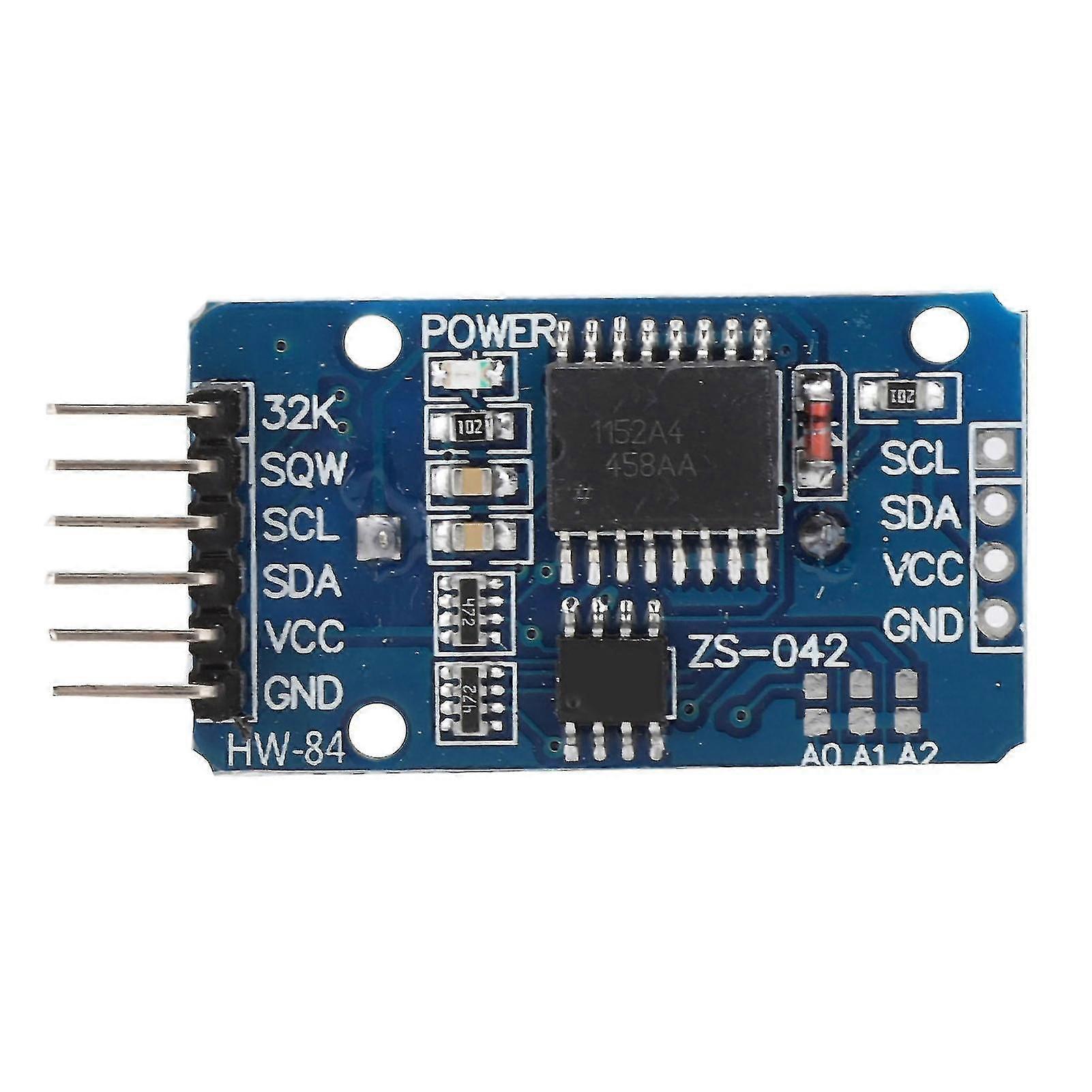 High Precision AT24C32 Clock Module with Battery and Leap Year Compensation