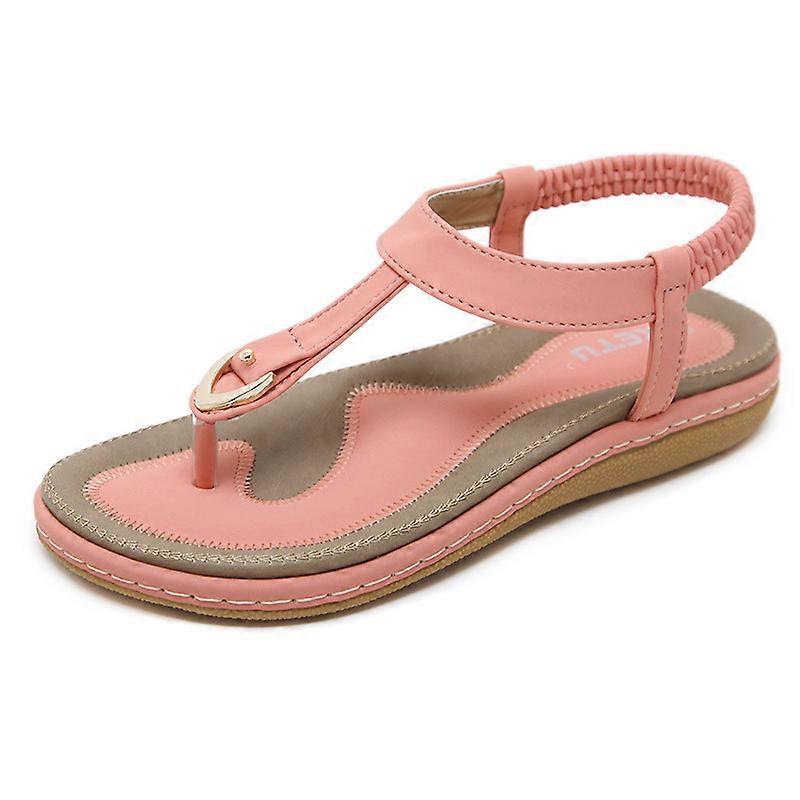 Sandali piatti estivi per le donne comode scarpe da spiaggia casual