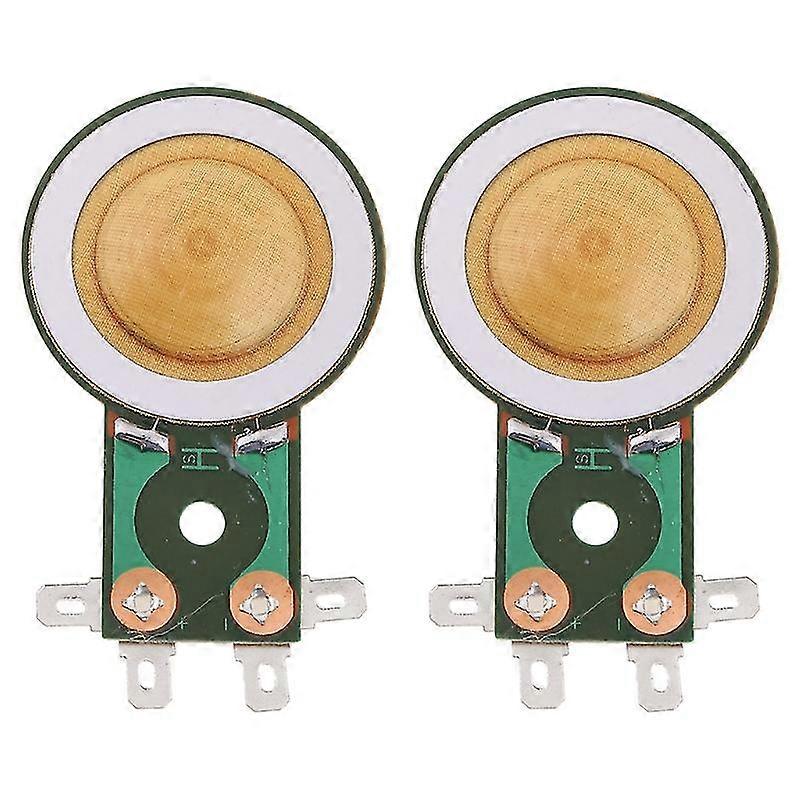 2本25.5ミリメートル24.5ミリメートルホーン高音フィルム樹脂メンブレンドライブヘッドツイーターボイスコイル