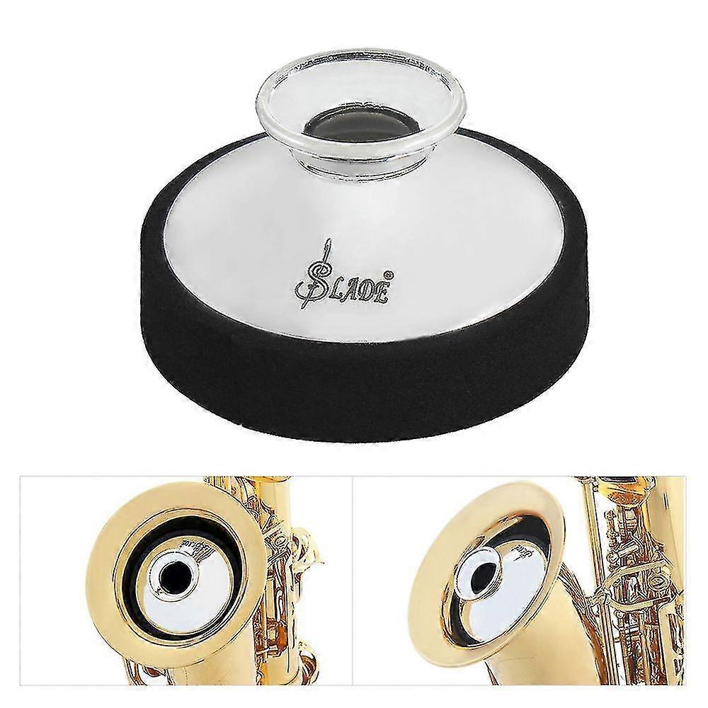 Light-weight Abs Mute Silencer For Alto Saxophone Sax