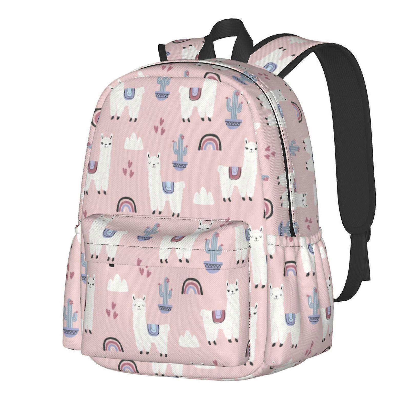 Alpaka Travel Backpacks Near Me Cute Llama Alpaca With Cactus