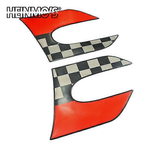 For Mini Cooper Hardtop F55 Hatchback F56 2015-2021 Car Accessores Side Plate Fender Sticker Turn Signal Light Decoration Rubber
