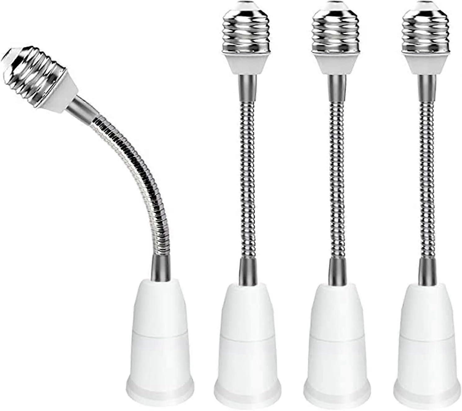 Pieces E27 to E27 Extension Cord, Lamp Adapter Extension, Bulb Extension, Interface Conversion for Light Bulbs and Lighting