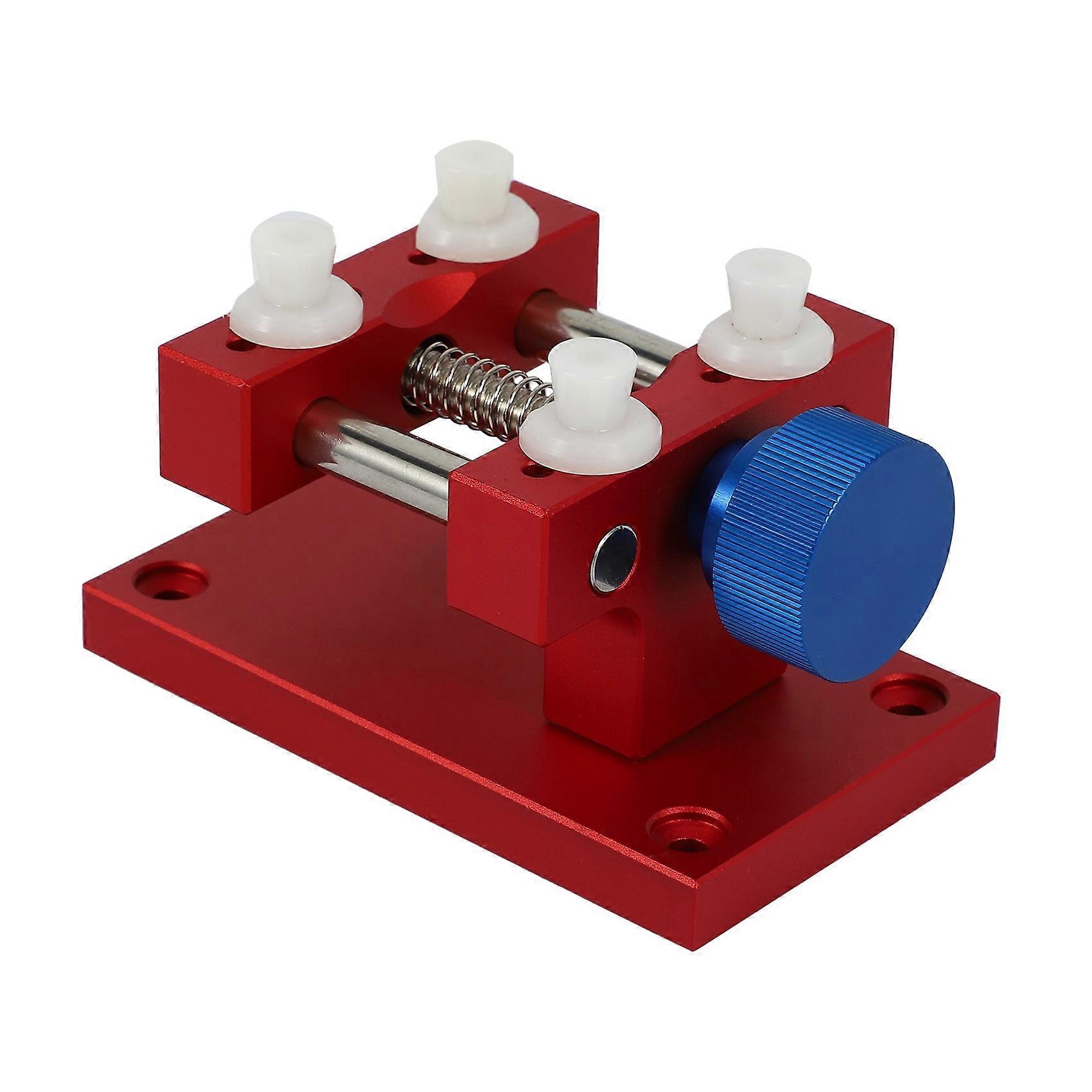 Stainless Steel Large Case Vise With Base Watch Holder For Watch Repair Metal Enlarged Open Table Holder Repair Repair Tool
