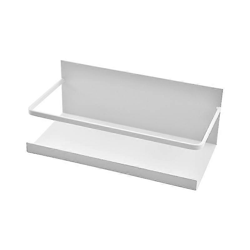 Rack Organizer Shelf For Refrigerator For Kitchen Organization And Storage With Hooks (white)