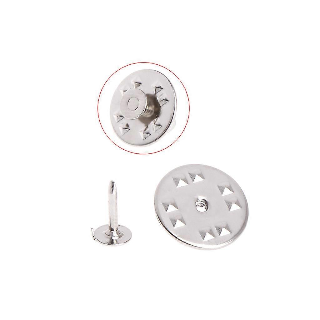 Practical 100x/Set for Butterfly Locking Pin Backs Replacement Tie Tack Clutch P