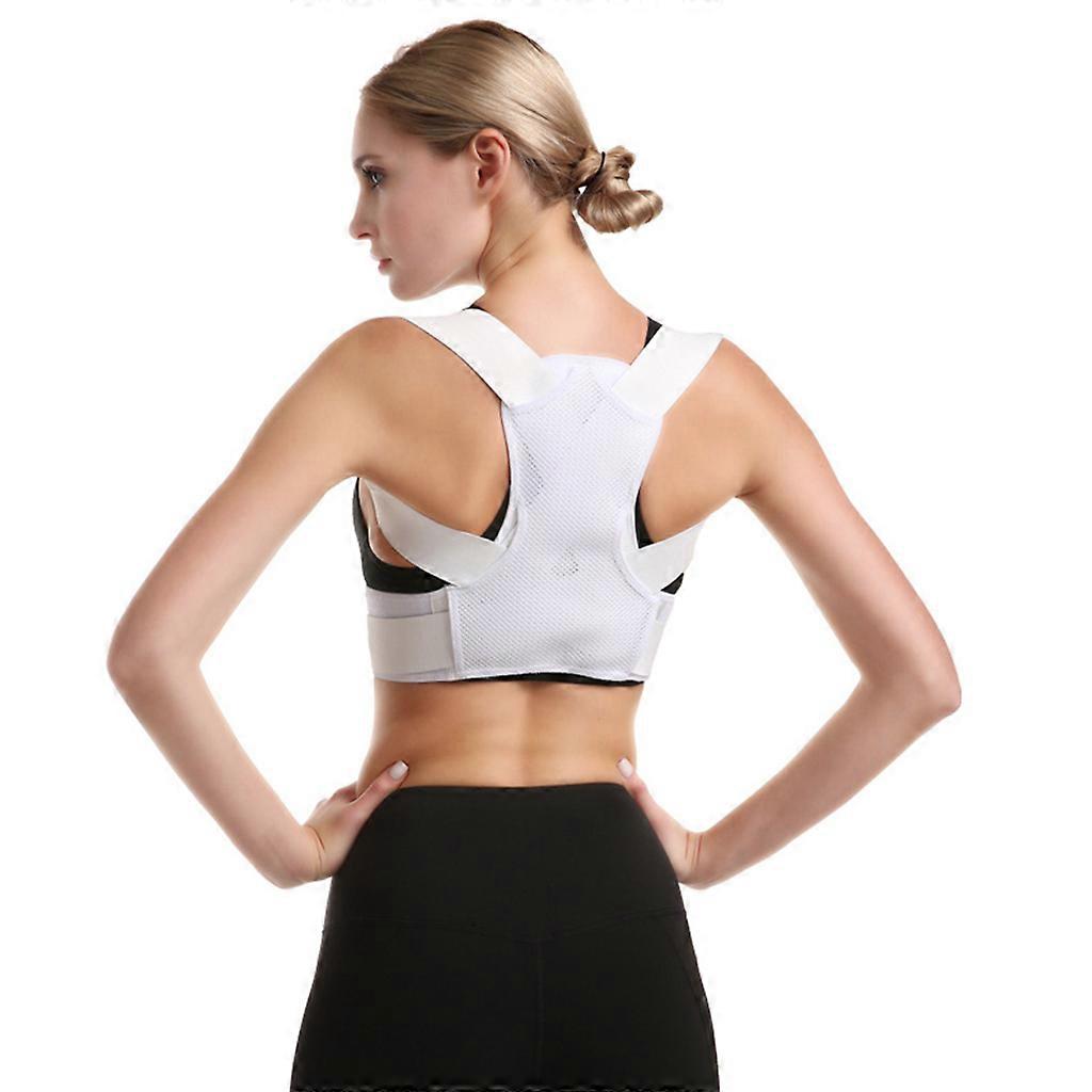 Invisible Posture Corrector Adjustable Upper Back Brace Clavicle Support Belt