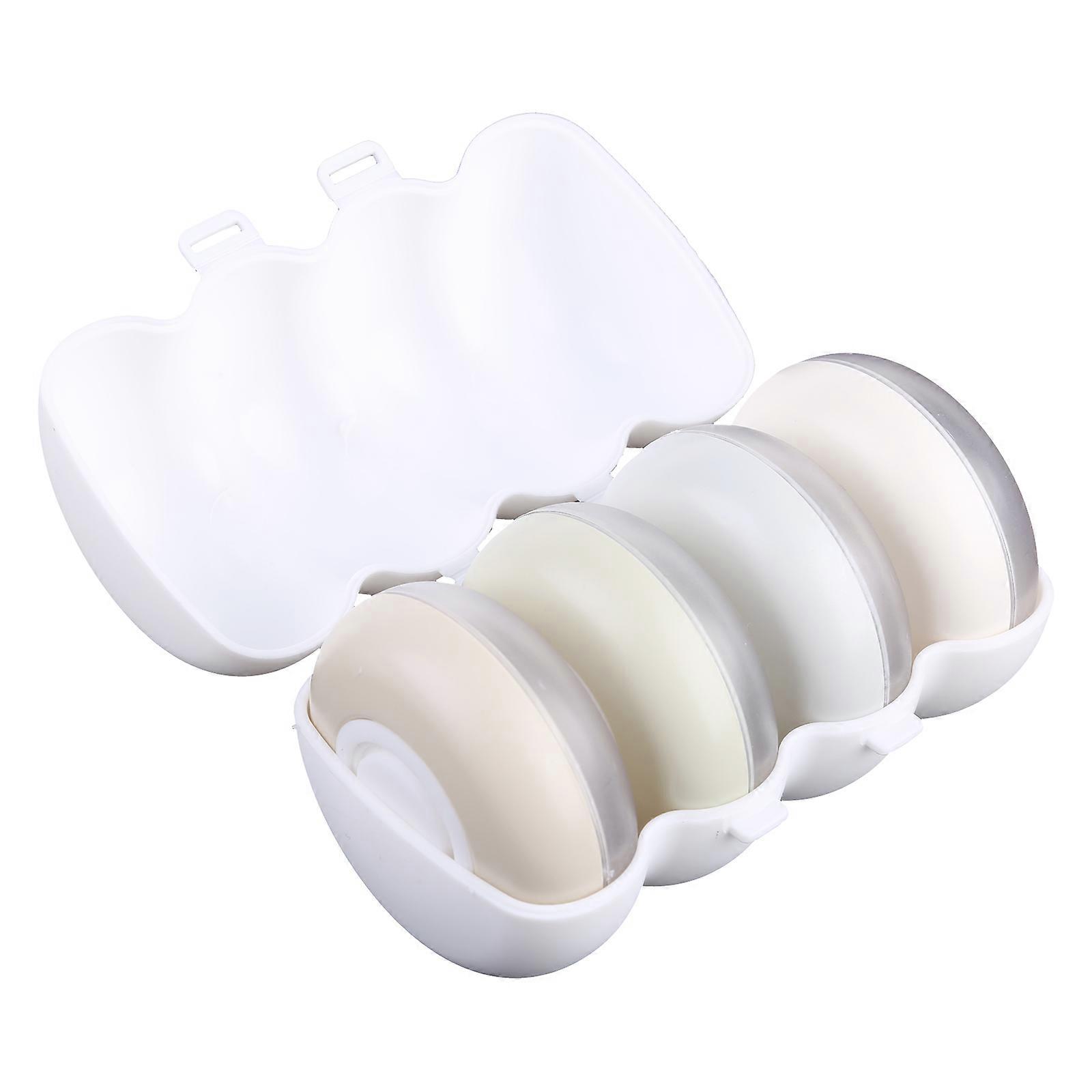 Press Portable Refillable Bottle 4pcs/box Shampoo Shower Gel Storage Boxes