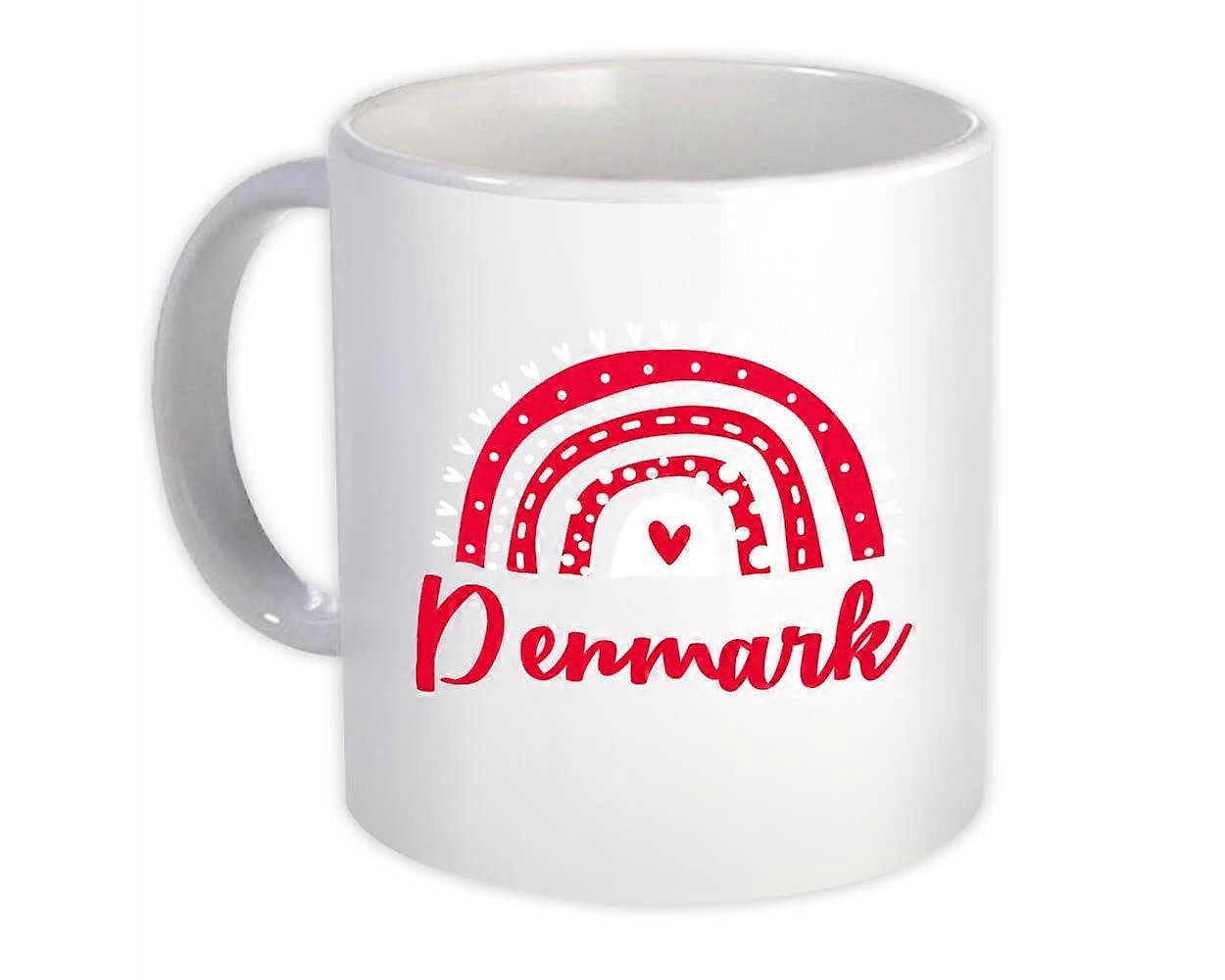 Gift Mug: Denmark Denmark Rainbow