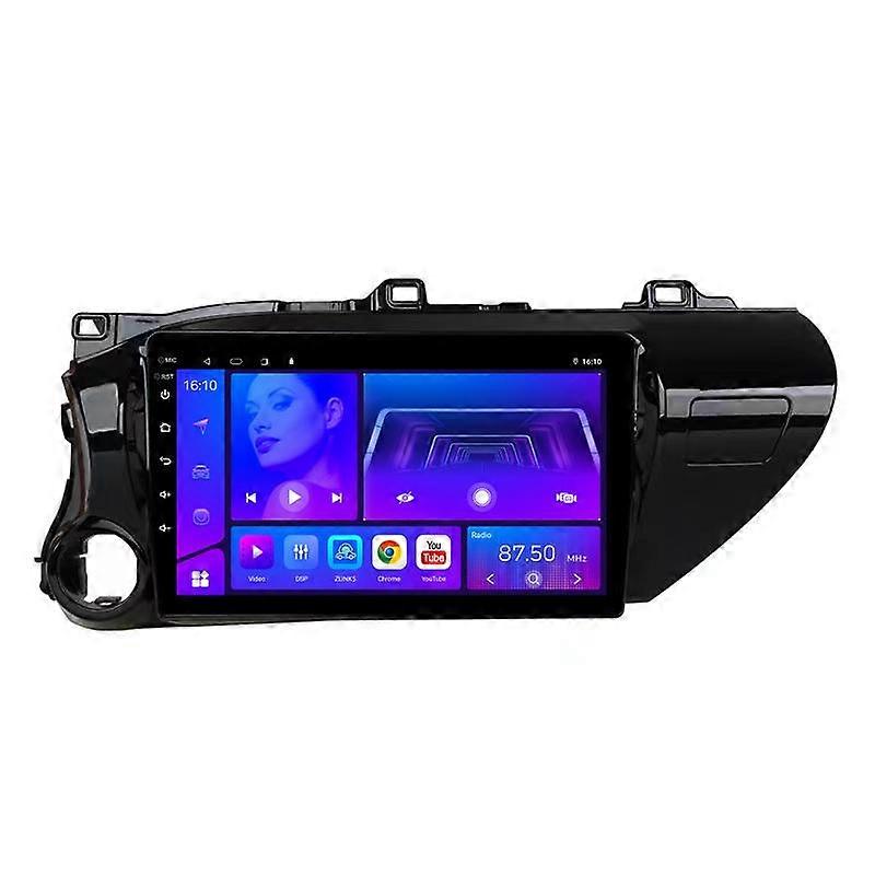 2 Din For Toyota Hilux Revo Vigo IMV 2015-2020 Carplay 4G WIFI Android Auto Car Radio Player Stereo Car Multimedia Video player GPS Navigation DSP RDS