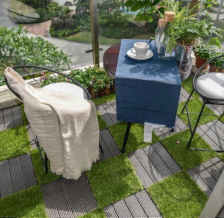 Tappeto Erba Artificiale Snapstyle Kingston - Rosso Per Esterni 7.5mm - Foto 11