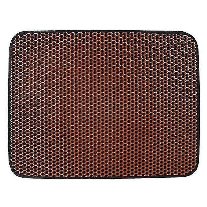 Cat Litter Box Mat Double Layer