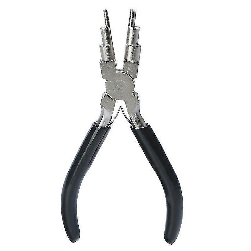 Bending Pliers Can Achieve Up To 6 Sizes Of Open Rings And Rings, 2 To 9mm Long (160mm) - Polished Steel Head, Comfortable Jewelry Making Handle