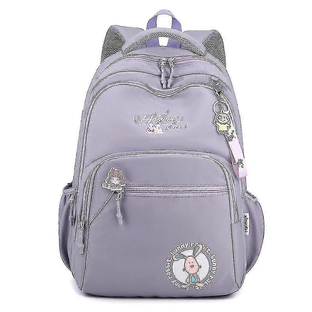 Middle School Students' Schoolbag Large Capacity Nylon Backpack Women's Multi-layer Backpack