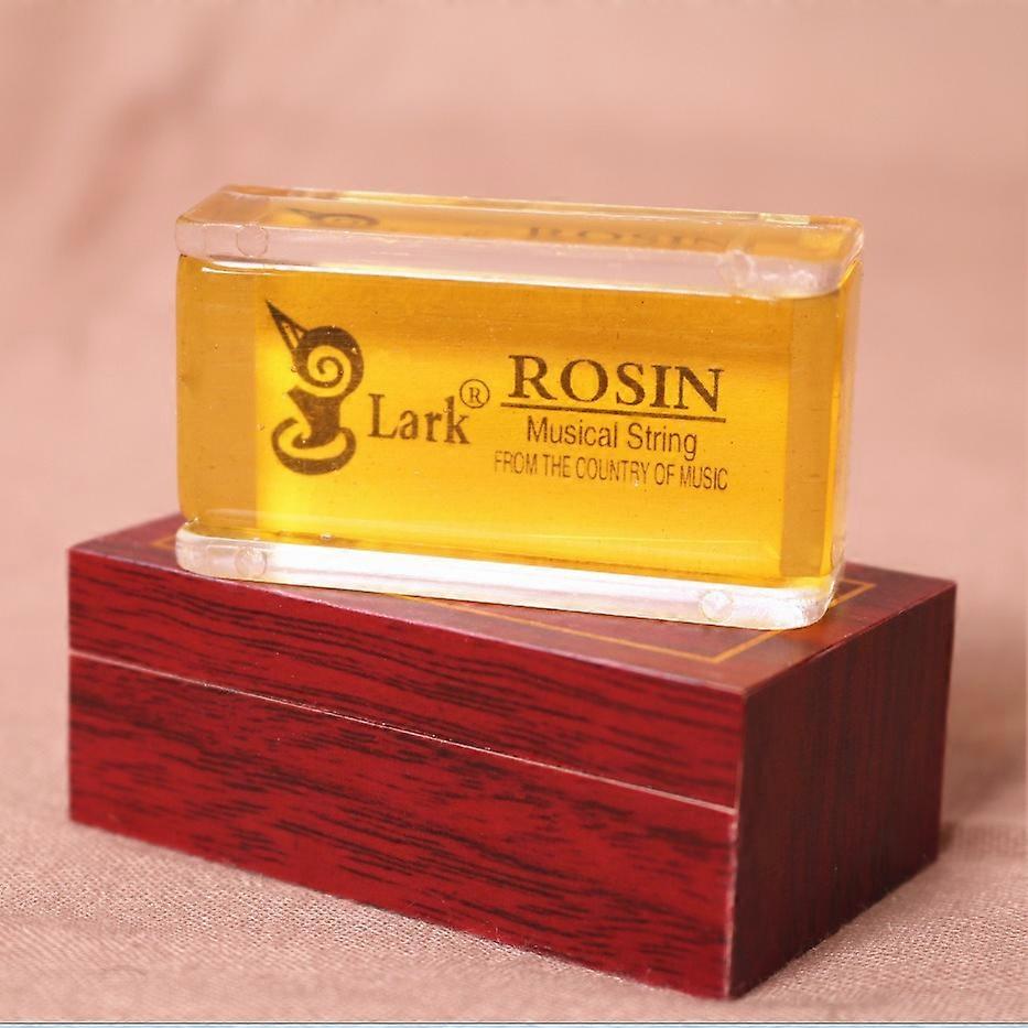Rosin Rosin for violin, viola and cello bows, low dust natural rosin with box