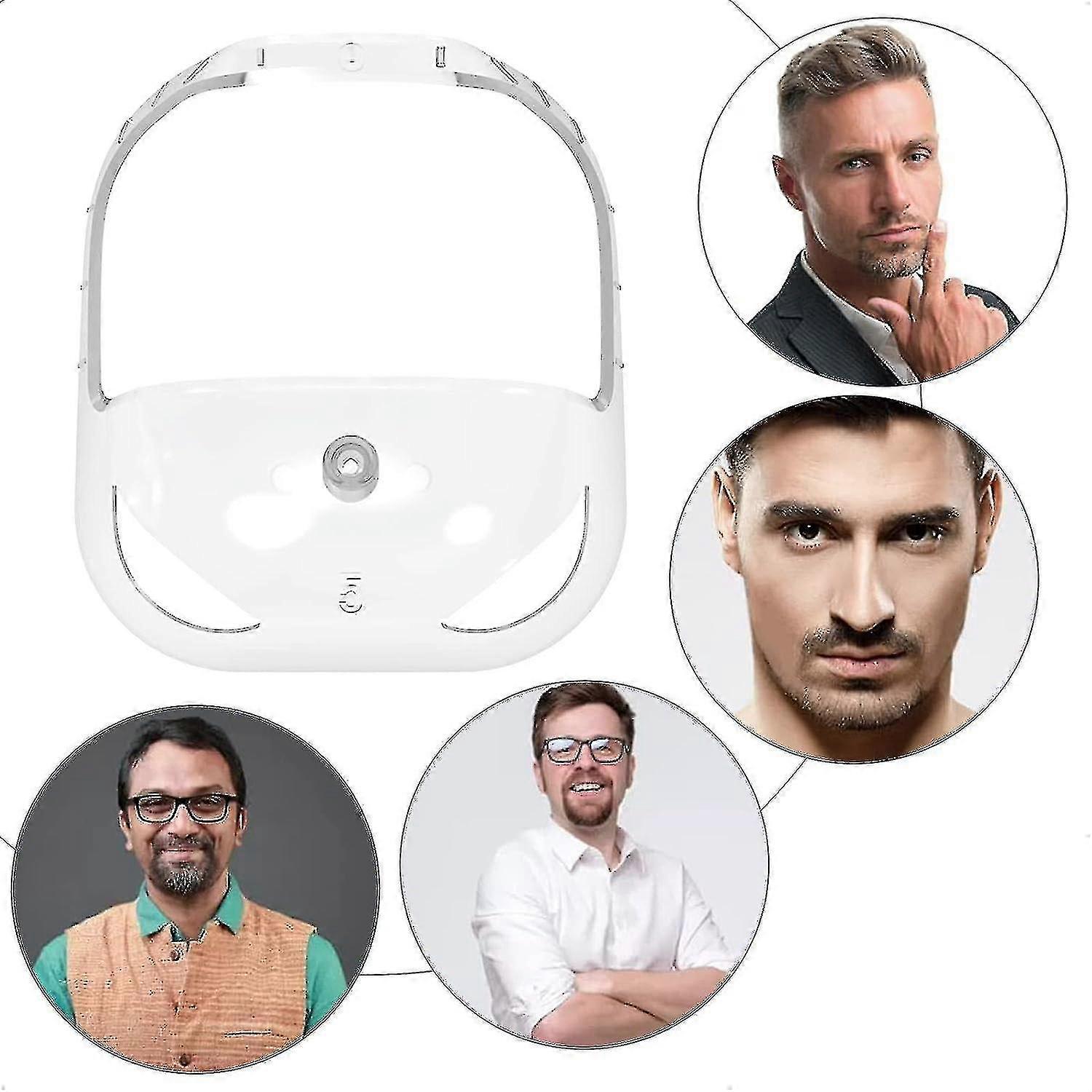 Goatee Shaping Templates for Men - 5 Sizes Set: Beard Care & Styling S202412279542