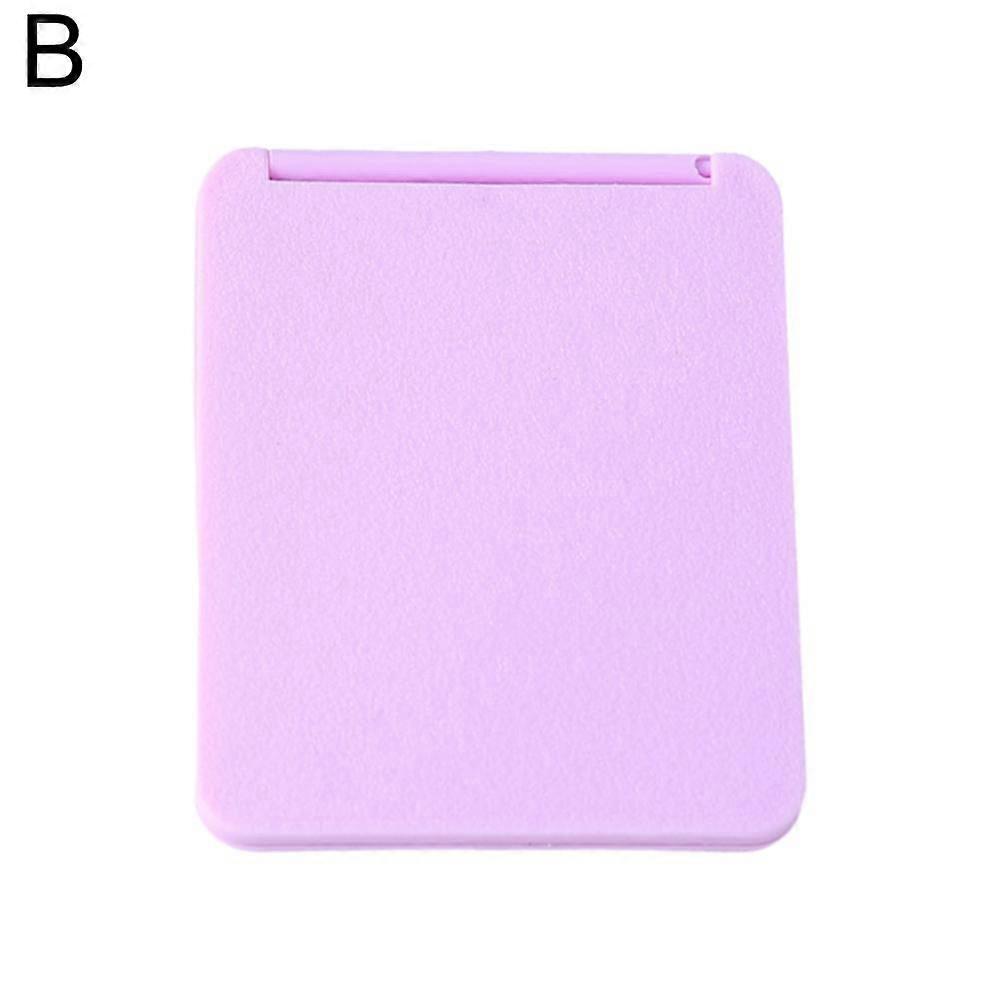 Foldable Makeup Mirror Double Sided Small Mirror HD Portable 7.5x6cm