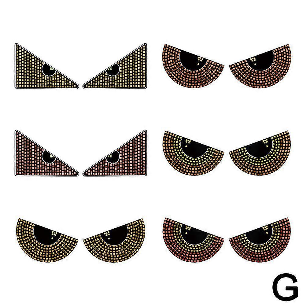 LED Devil Eyes Light voor auto's Creative USB Wireless Car Light Cool Gift