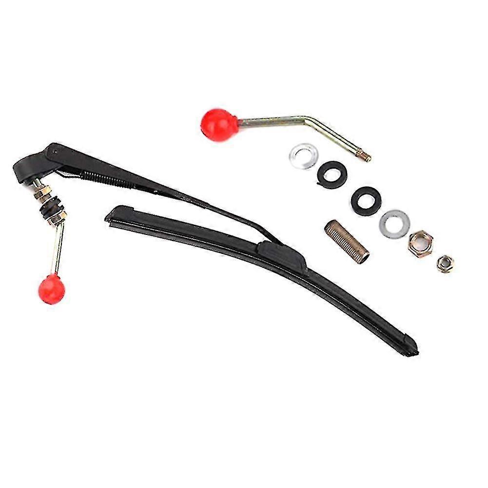 Hand Operated Front Windshield Wiper Car Manual Wipers Universal Wiper Kit